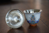 990 Fine Silver Teacup Set, Licensed Silver 50g, Traditional Miao Ethnic Tribal Style, Miao Silver Heritage, Gift for Tea Lovers - Gift for Mother's Day, Graduations, Birthdays