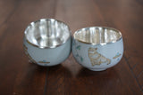 Pure Cat Silver Cup, Traditional Miao, Lazy Cat, Licensed Silver(127g), Animal, Traditional Miao Silver