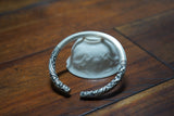 999 Fine Silver Handcarved Bangle, Mens Bracelet, Traditional Miao Bangle Bracelets, Miao Ethnic Tribal Style, Miao Silver Hertiage, Bangle Bracelet for Men Silver