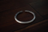 999 Fine Silver Handcarved Bangle, Mens Bracelet, Traditional Miao Bangle Bracelets, Miao Ethnic Tribal Style, Miao Silver Hertiage, Bangle Bracelet for Men Silver