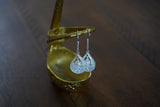 Waterdrop Harmony Fine Silver Dangle Earrings,Certified 990 Fine Silver Filigree Earrings, Traditional Hmong Jewerly, Bohemian Statement Jewelry, Miao Silver Heritage, Ethnic Tribal Style Silver Earrings, Prom Earring, Gift for Women