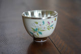 Pure Silver Cup,Fine Silver Cup,Traditional Silver Tea Cup,Licensed Silver(114g),Silver Coffee Cup,Bird,Flower,Silver Household,Miao Culture