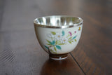 Pure Silver Cup,Fine Silver Cup,Traditional Silver Tea Cup,Licensed Silver(114g),Silver Coffee Cup,Bird,Flower,Silver Household,Miao Culture