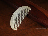 Floral Anti-itchy 999 Fine Silver Comb, Hand-carved Flower Comb, Peony pattern, Hair Comb, Hair Brush, Traditional Hmong Combs, Gift for Birthday, Graduation, Anniversary,Comb for Head Massage